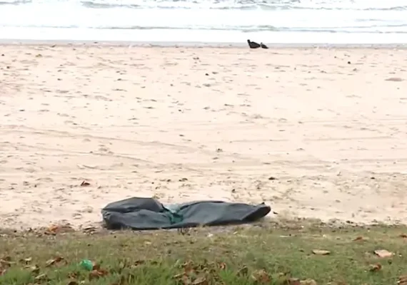 Corpo de homem não identificado é localizado na Praia da Avenida