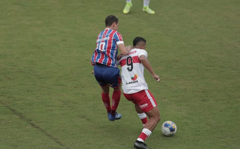CRB é eliminado da Copa do Nordeste após perder para o Bahia