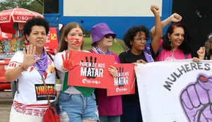 Protestos contra a violência de gênero tomam o Brasil neste 8 de março