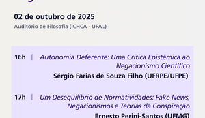 Negacionismo e fake news são temas de evento da pós-graduação em Filosofia