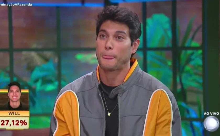 Quem saiu em 'A Fazenda'? Will Guimarães é sexto eliminado