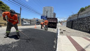 Operação Tapa-Buraco contemplou 96% dos bairros de Maceió em outubro