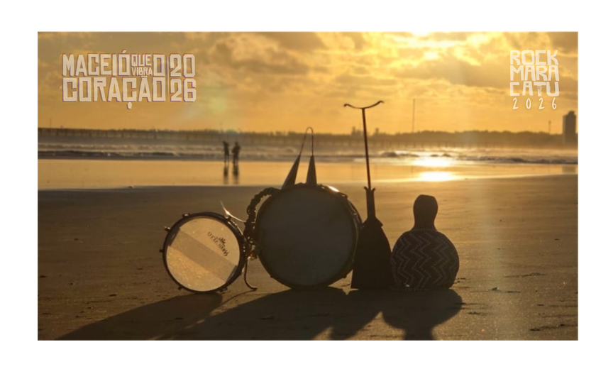 “A Maceió que faz vibrar seu coração” será o tema do desfile 2026 do bloco Rasgando o Couro Rock Maracatu