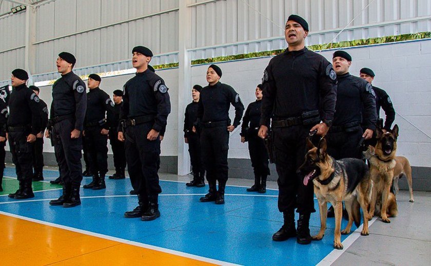 Polícia Militar comemora um ano de criação da Companhia de Policiamento de Choque