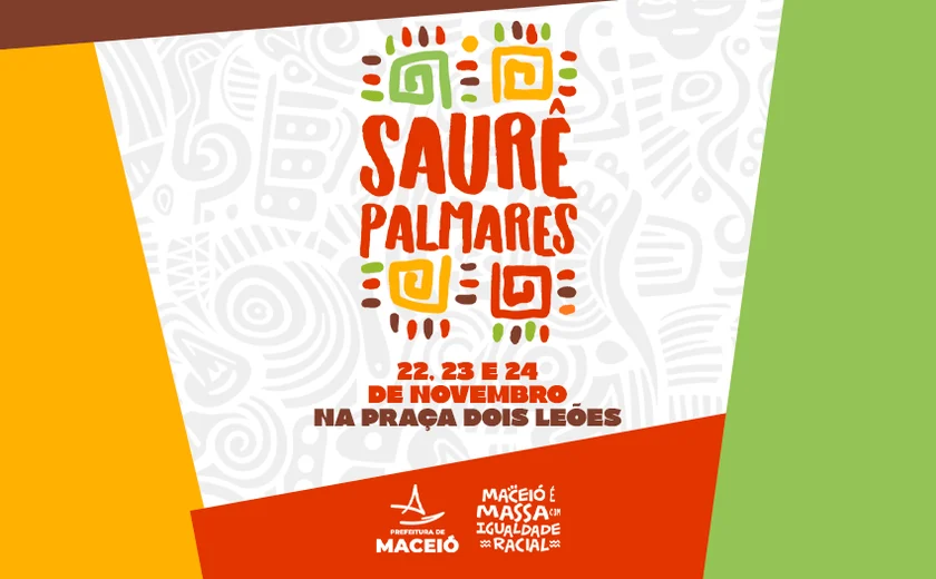 Saurê Palmares celebra o Mês da Consciência Negra em Maceió