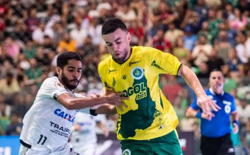 Traipu empata com Atlético-PI na ida da final do Brasileiro de Futsal