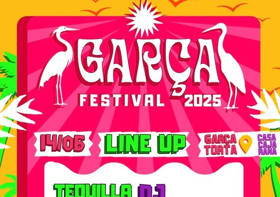 Garça Festival estreia no litoral norte de Maceió com celebração à música e à cultura alagoana