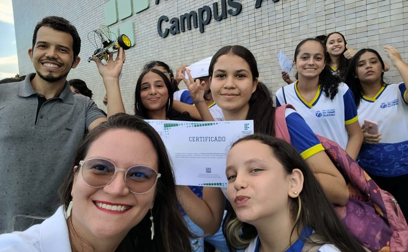 Escola municipal de Arapiraca é a primeira selecionada para curso avançado em tecnologia no Ifal