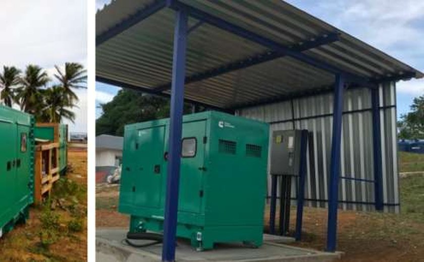 Geradores móveis evitam falta de água durante manutenções na rede elétrica