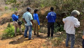 Polícia Científica realiza perícia em área de incêndio florestal e desmatamento em Água Branca