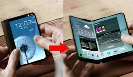 Samsung diz que seu celular dobrável será também um 'tablet de bolso'