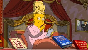 Simpsons fazem 'balanço irônico' dos primeiros 100 dias do governo Trump