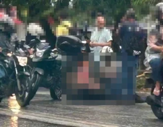 Motociclista fica ferido após cair de moto na Avenida Fernandes Lima, em Maceió