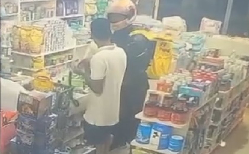 Falso entregador assalta farmácia e sorveteria no Santos Dumont