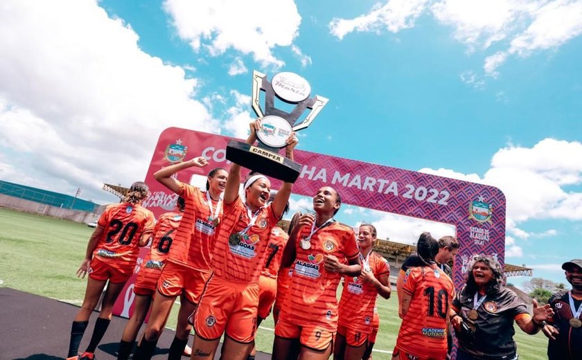 Selaj abre inscrições para Taça das Grotas e Copa Rainha Marta 2023