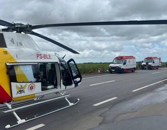 Capotamento deixa um morto e três feridos em São Miguel dos Campos