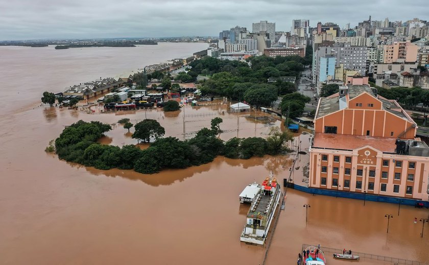 Nível do Guaíba volta a subir e pode ultrapassar marca dos 5 metros