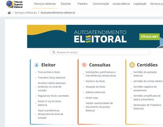 Justiça Eleitoral lança novo layout do Autoatendimento Eleitoral