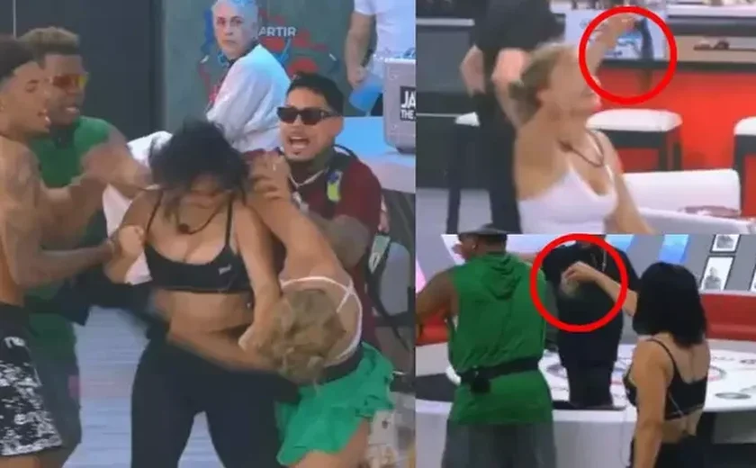 Pancadaria em reality acaba com participantes sem tufo de cabelo