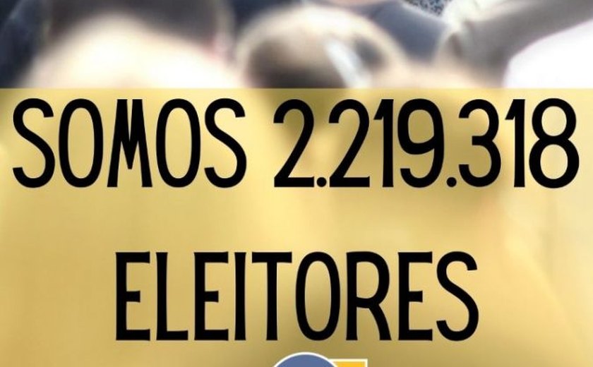 Eleições 2020: número do eleitorado alagoano cresce 1,43% em relação ao ano de 2018