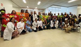 Bloquinho 'Concentra mas não Sai' em hospital mostra que saúde também se cuida com alegria