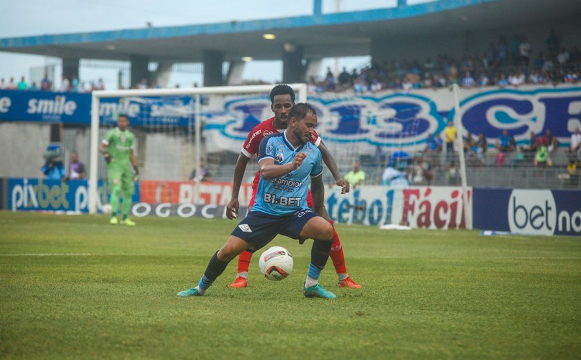 Clássico CSA x CRB acaba empatado