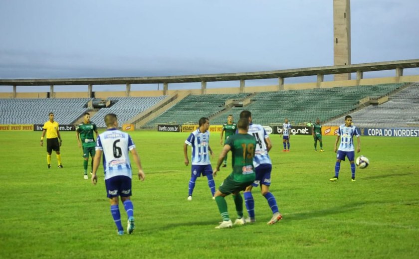 CSA vence o Altos de virada no Piauí e jogará quartas contra o Botafogo da Paraíba