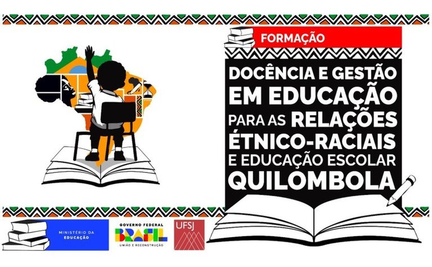 Formação para docência e gestão em educação antirracista e quilombola amplia prazo de inscrições