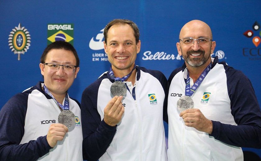 Brasil conquista prata na Copa do Mundo de Tiro Esportivo no RJ