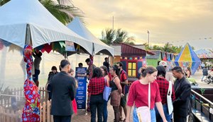 Senai Truck leva oportunidades e diversão à Vila Junina de Jaraguá