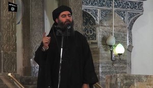 Líder do Estado Islâmico, Abu Bakr al-Baghdadi vive em fuga