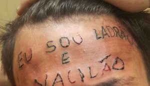 Homem que tatuou testa de adolescente deixa penitenciária