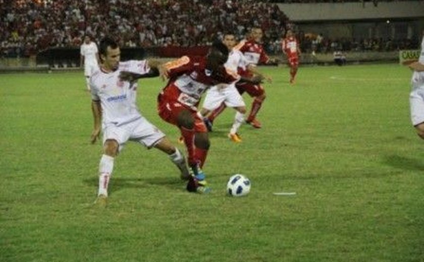 CRB alternativo contra o Santa Rita no Campeonato Alagoano