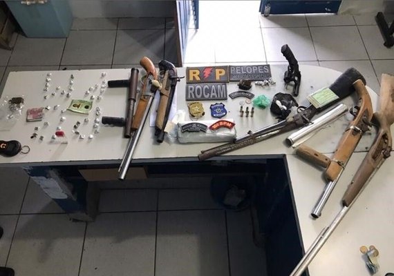Quatro são detidos em operação conjunta em Palmeira dos Índios
