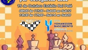 FEXEAL e FAEC promove Campeonato Alagoano por categoria 2022 de xadrez