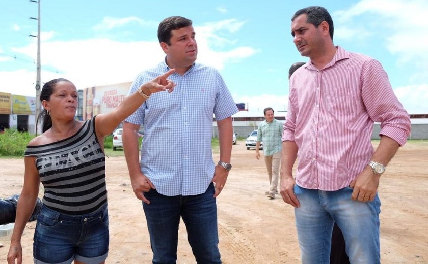 Vice-prefeito Marcelo Palmeira acompanha mais um mutirão de limpeza