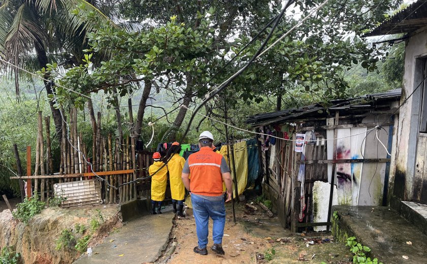 Maceió já recebeu mais de 60% da chuva esperada para todo o mês de julho