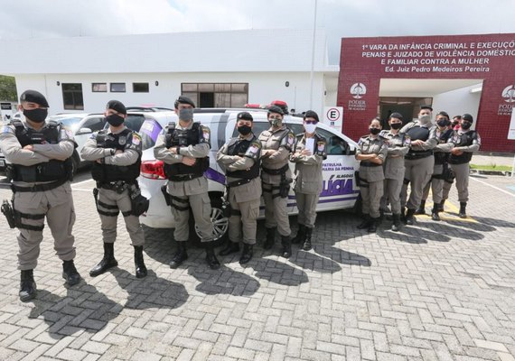 TJ/AL encaminhou 520 mulheres para proteção da Patrulha Maria da Penha