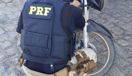 PRF em Alagoas prende homem que dirigia motocicleta adulterada na BR-101