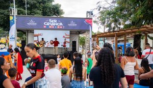 Primeiro dia do “Ser Criança é Massa” leva diversão e alegria para o Vergel e Fernão Velho