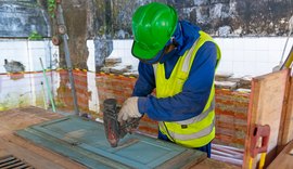 Imóveis do patrimônio histórico passam por manutenção para preservação das estruturas