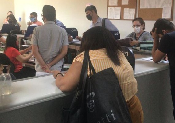 Usuário denuncia descumprimento em cartório durante a pandemia