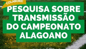 Ufal faz pesquisa para saber opinião de torcedores sobre transmissão do Campeonato Alagoano
