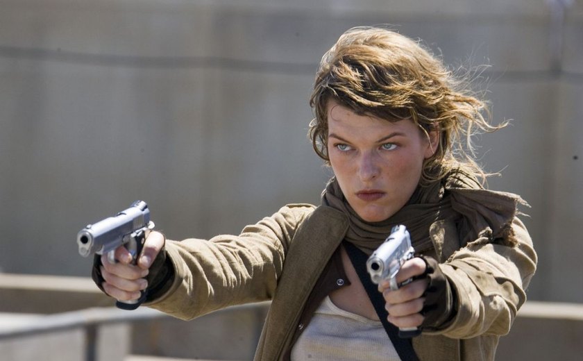 Milla Jovovich é a única esperança da humanidade em 'Resident Evil 6'