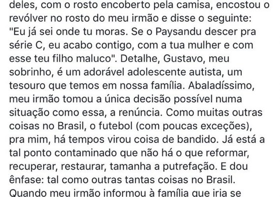 Presidente do Paysandu sofre ameaça de morte com revólver e renuncia
