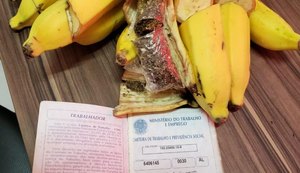 Mulher é presa com maconha dentro de cacho de banana
