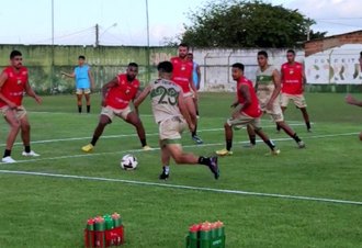 Coruripe inicia pré-temporada de 2026 com 28 atletas no Estádio Gerson Amaral