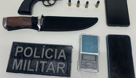 Prisões por homicídio e tráfico de drogas mobilizam PM no interior de Alagoas