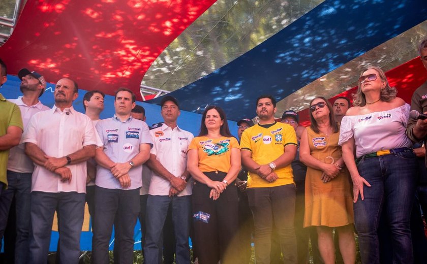Prefeita Lívia Carla participa do lançamento das candidaturas de Antônio Albuquerque e Nivaldo Albuquerque