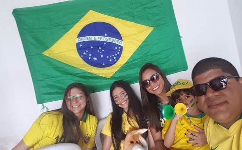 Torcedores se unem para ver seleção brasileira nesta quarta-feira (27)